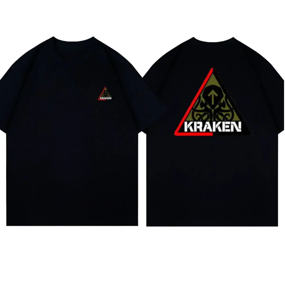 

Украинский значок спецназа Kraken, хлопковая футболка с короткими рукавами и принтом, тактическая футболка для военных болельщиков, летний мужской топ