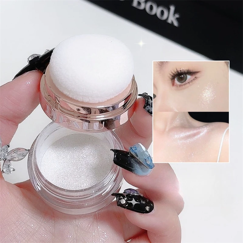 DIKALU brillo Hada polvo de tinta novia boda resaltar polvo cuerpo brillo clavícula Bundy Pat polvo