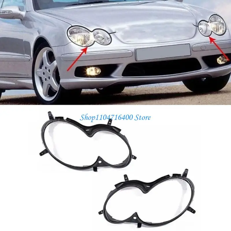 

y1gd 1 Pair Car Headlight Sealing Strips for CLK200 CLK320 CLK350 CLK500 2098260191