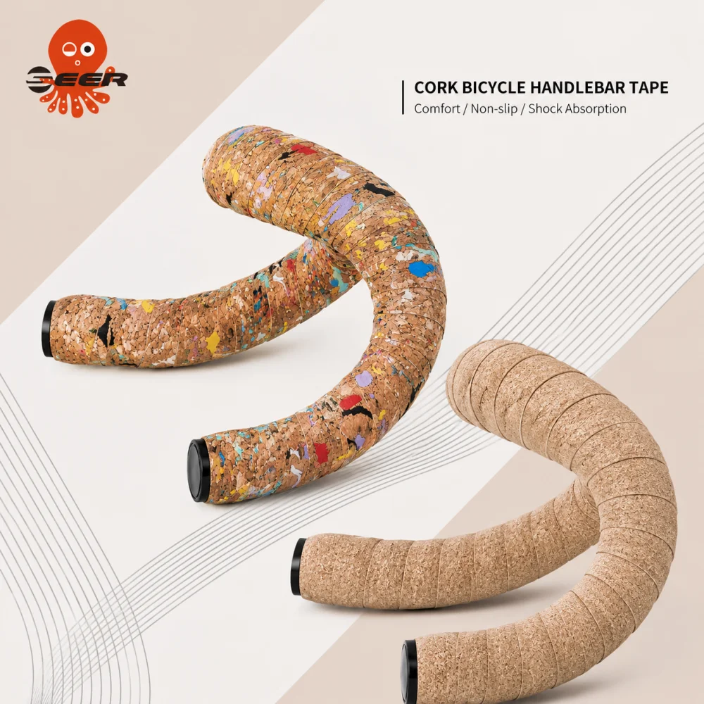 Bike Handlebar Tape - SEER Cork Road Bike Handlebar Tape