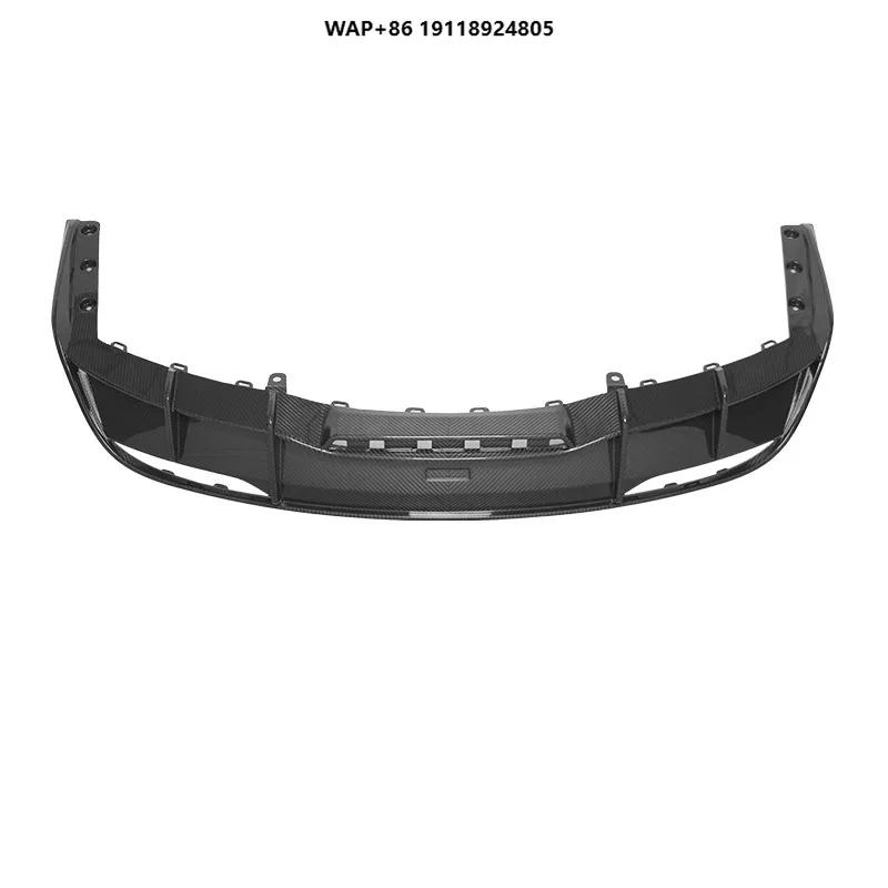 

Custom Wholesale Composite Auto Parts Aftermarket Car Carbon Fiber Body Kit Bumper Trim Rear Lip for Model3