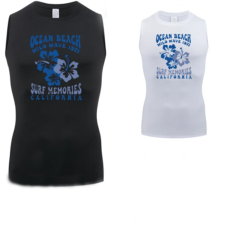 

Men's High Stretch Casual Vest 2025 New American Flag Summer Print Small round Neck Minimalist Gym Outfit