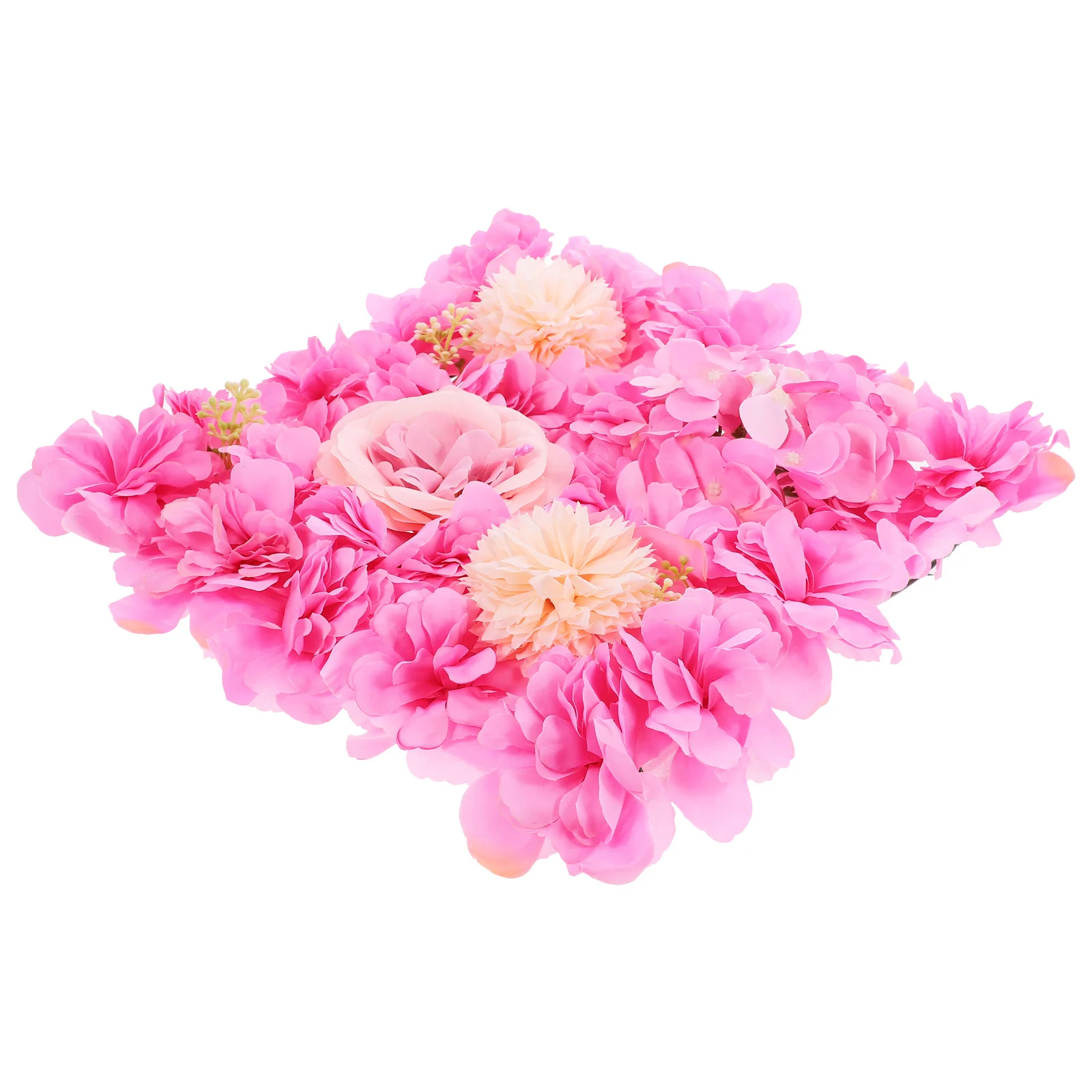 

Artificial Rose Flower Wall Panel Cloth Simulated Flower Panel for Wedding Backdrop Party Decoration Faux Floral Wall Decor