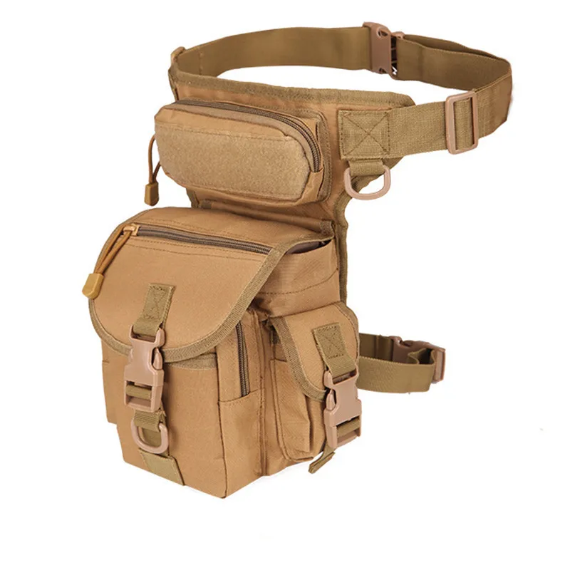 Men Waist Fanny Pack Leg Bag Military Tactical Motorcycle Rider Camera Sports Travel Nylon Male Bum Hip Belt Thigh Fanny Bags view 4