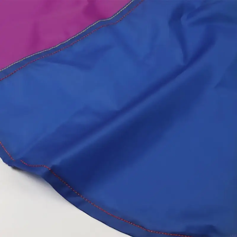 

K8ge Parachute Toy for Kids, Rainbow Parachute Wind Toer с ручкой для детских кооперативных игр и игровых площадок