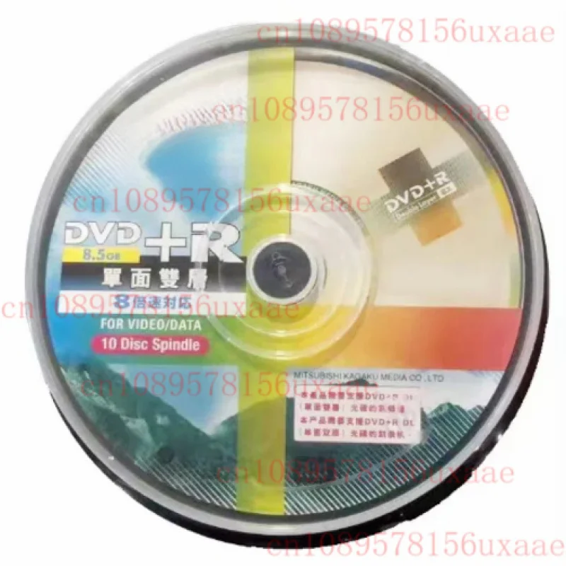 

DVD+R DL D9 8.5GB Disk Double Layer 8.5G 8X 10 Disc Spindle