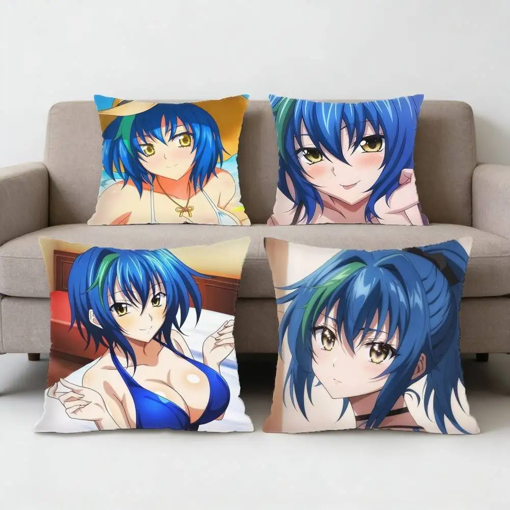 

High School DxD Xenovia Quarta Pillow Case Sofa Living Room for Bedroom car Headboard Backrest Cushion Square Cushion Nap Time