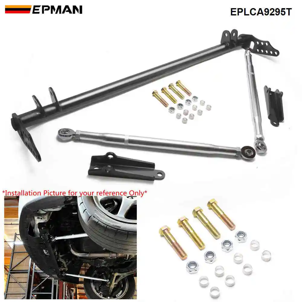 EPMAN Competition/Traction Bar Kit For Honda Civic EG EK 92-00 for Acura for Integral 94-01 Swap Kit EPLCA9295T