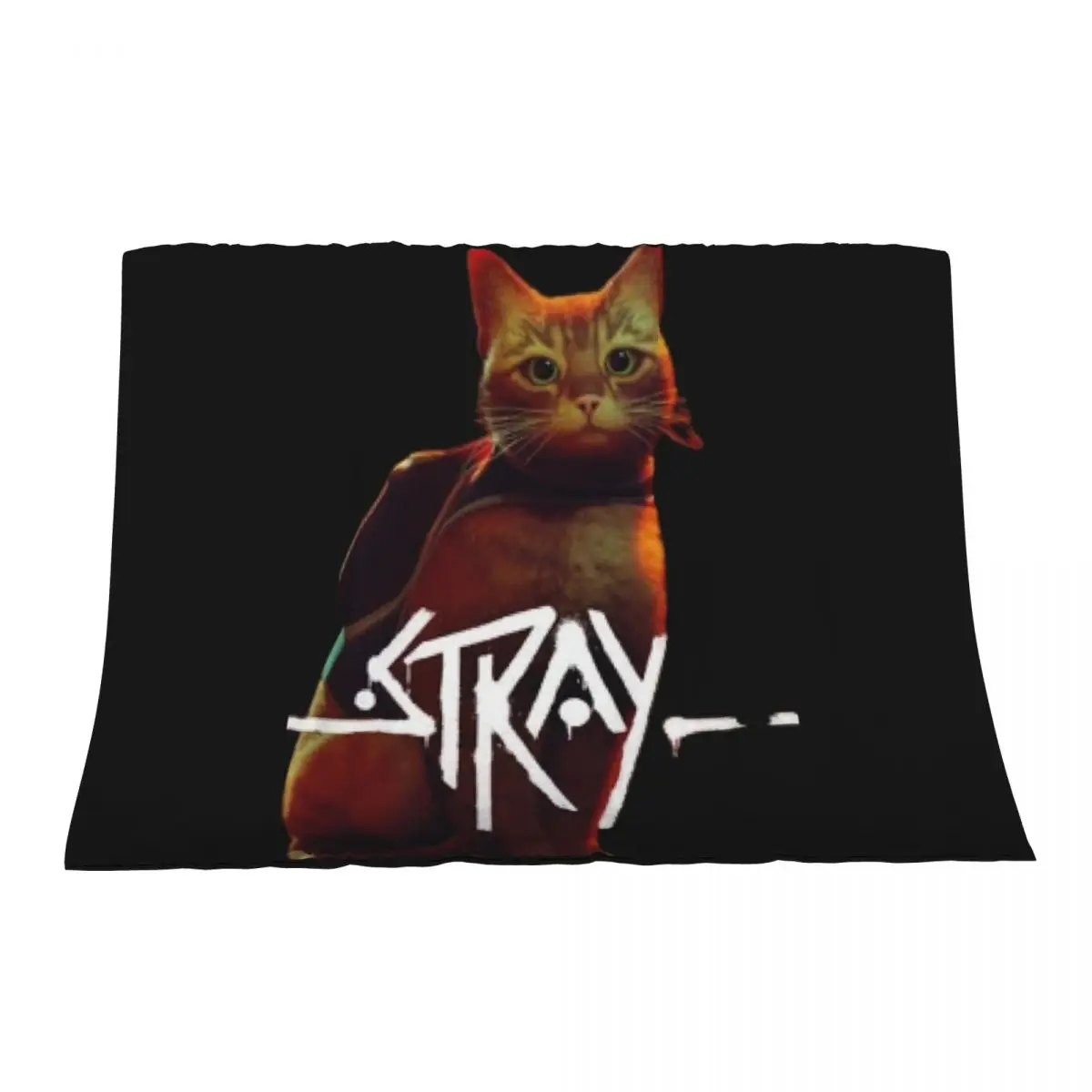 

stray cat game Throw Blanket Sofa Quilt Blankets For Baby Personalized Gift Decorative Sofa Blankets