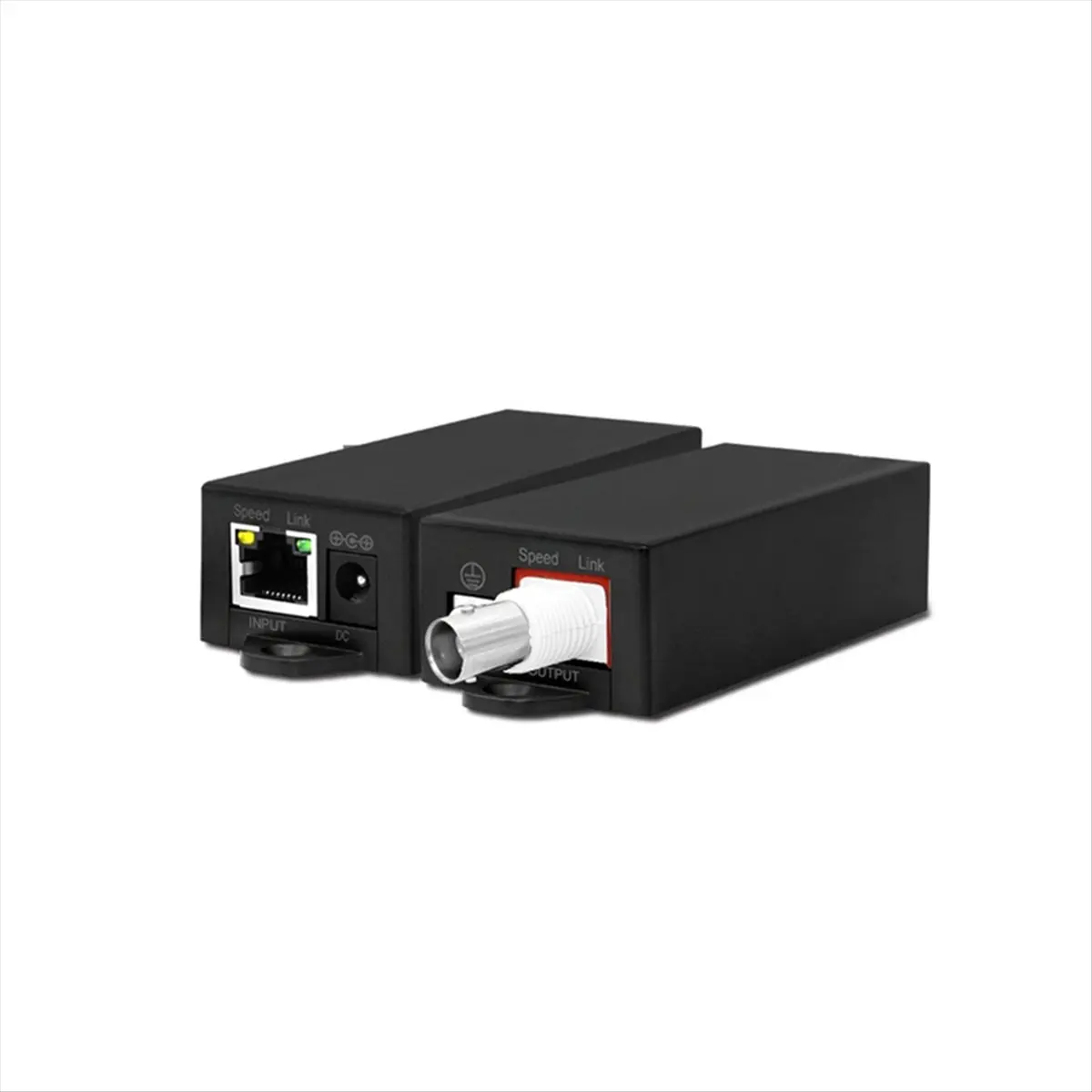 ▶✔▃AC822-POE PLUS 8-Port Coaxial Switch with 4x10Gbe RJ45 Uplink, 100Mbps BNC Extender Long Distance Transmission
