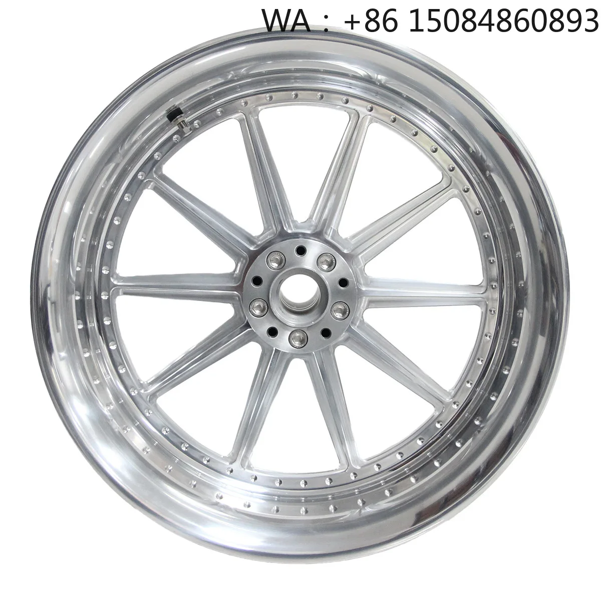

6 6061-T6 aluminum alloy aerospace material, motorcycle parts, 18*5 Inch Rear Wheel Hub, CNC Broaching Design, Fat Tire Motorcyc