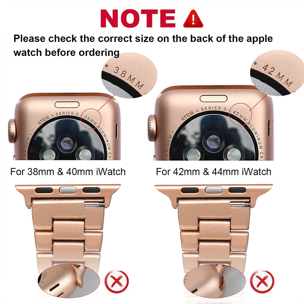 Metal Strap for Apple Watch Band 44mm 40mm 45mm 41mm 49mm 46mm 42mm 38mm Diamond Wristband iWatch Series Ultra 10 9 8 7 6 5 4 SE