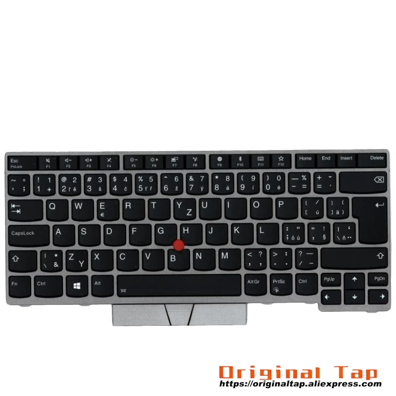 CZ Czech Backlit Keyboard for Lenovo Thinkpad E480 E485 E490 T480S T490 T495 P43S L480 L490 L380 L390 Yoga 01EN984 01EN986