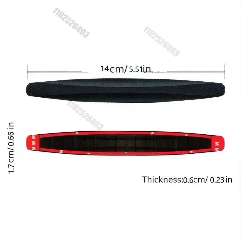 4/8pcs Universal Front Rear Bumper Corner Protector Guard Car Anti-collision Protection Decoration Strip Car Accessories New