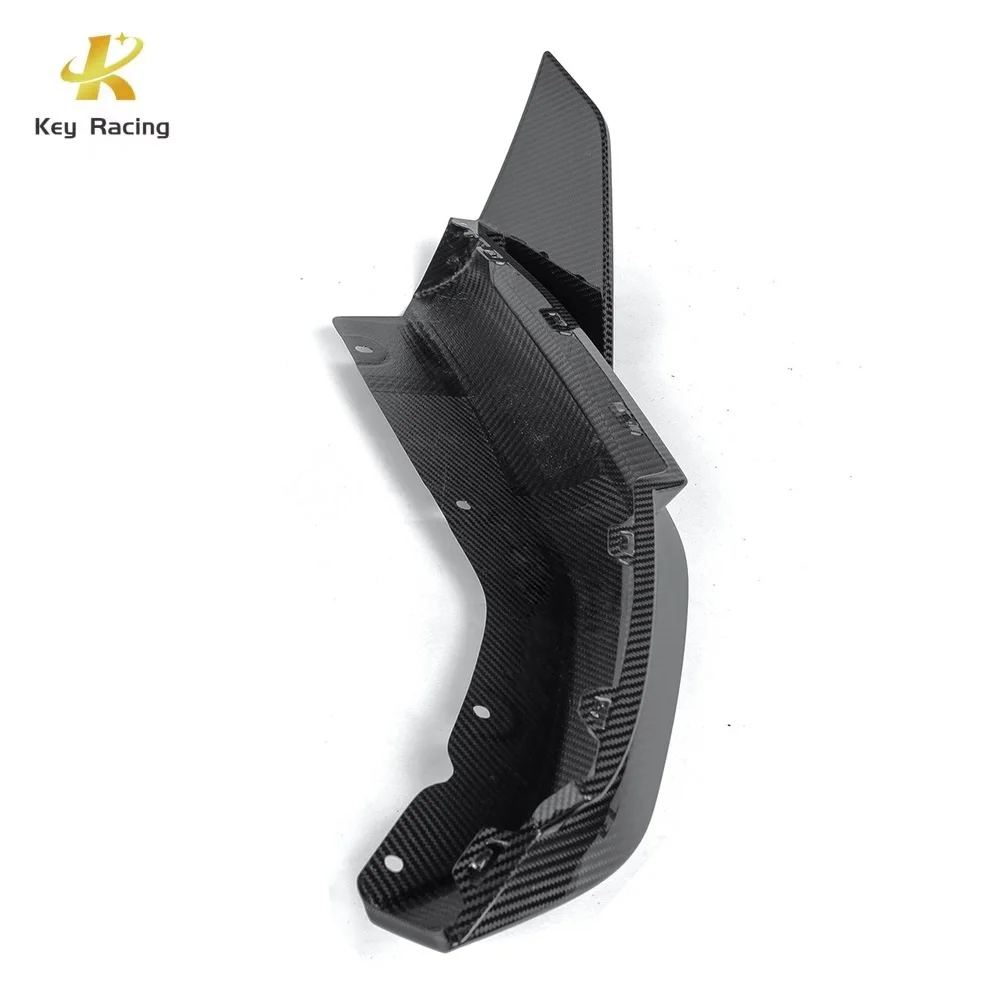 Real Carbon Fiber Rear Bumper Splitters Rear Wrap Angle Side Corner Cover For BMW 3 Series 4 Series G80 G82 M3 M4