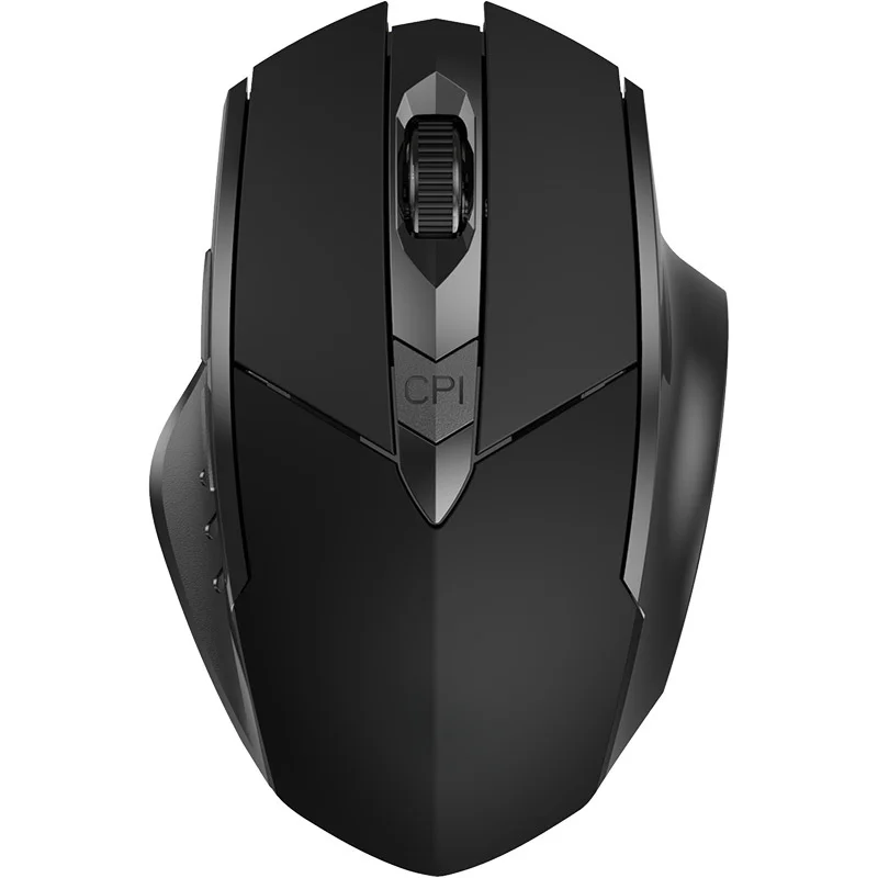 

Неакуратная мышь Bluetooth с 6 клавишами, перезаряжаемая беспроводная мышь, трехрежимное устройство для нескольких устройств: BT 5,0/4,0 + 2,4 ГГц, бесшумная