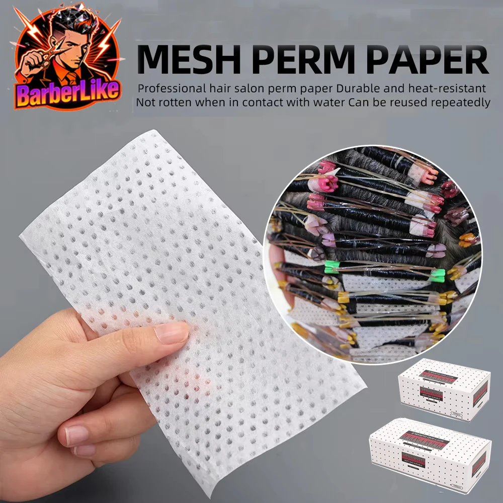 1000sheet /Box Disposable Perm Paper Salon Hair Perming Paper Hair Curler Salon Temperature Resistant Blanching Perm Paper