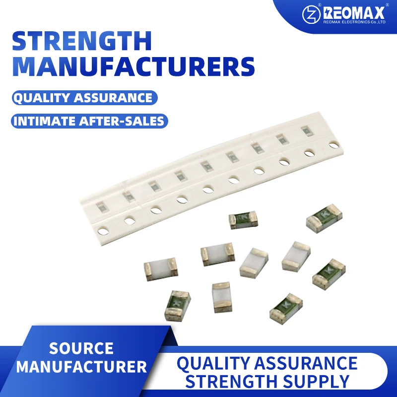 

Smd Fuses 1206 Ceramic R12.100.20 20A 32V Surface Mount Time-lag R12.100.30 30A 24V