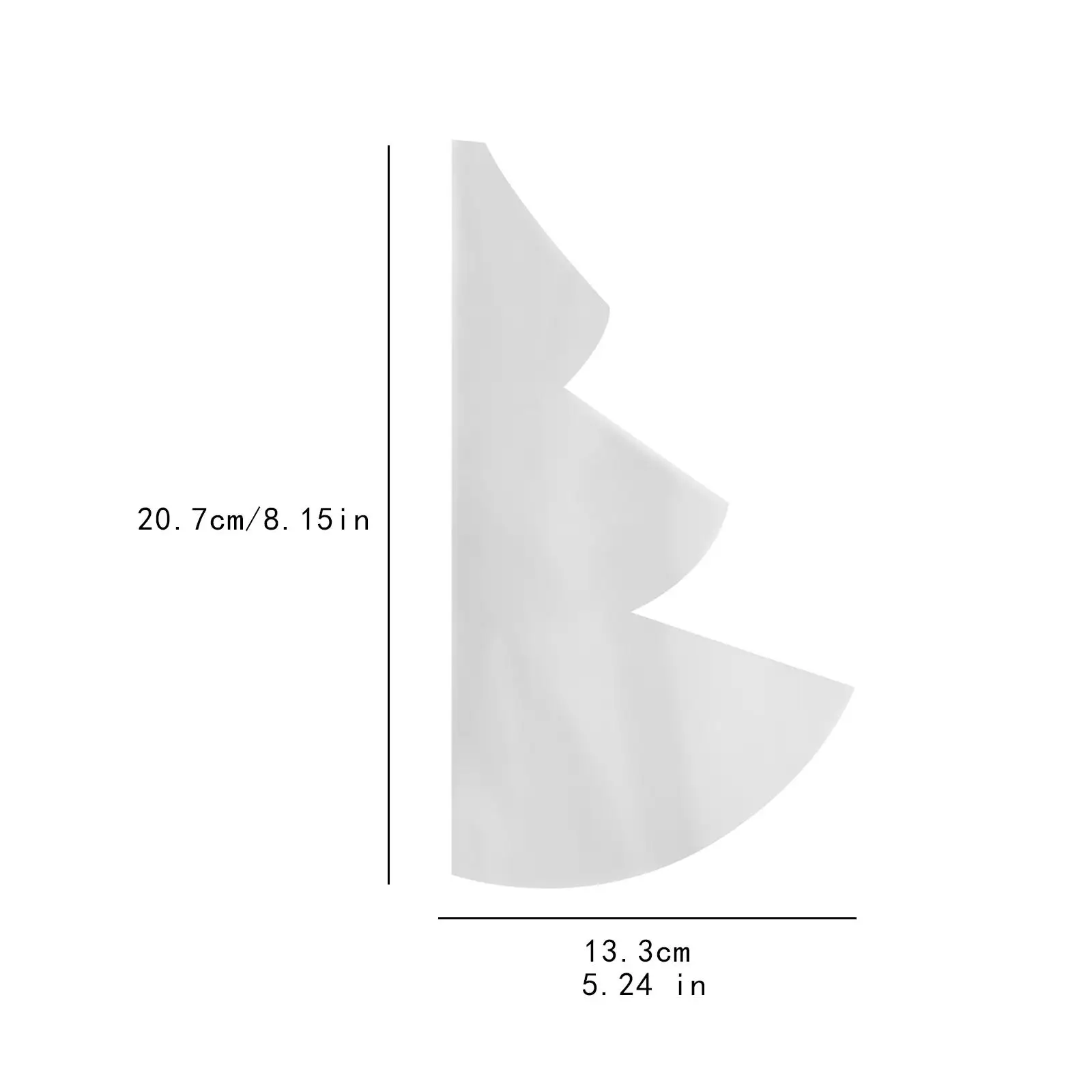 Christmas Tree Sewing Template Portable Handmade Patchwork Quilt Supplies for