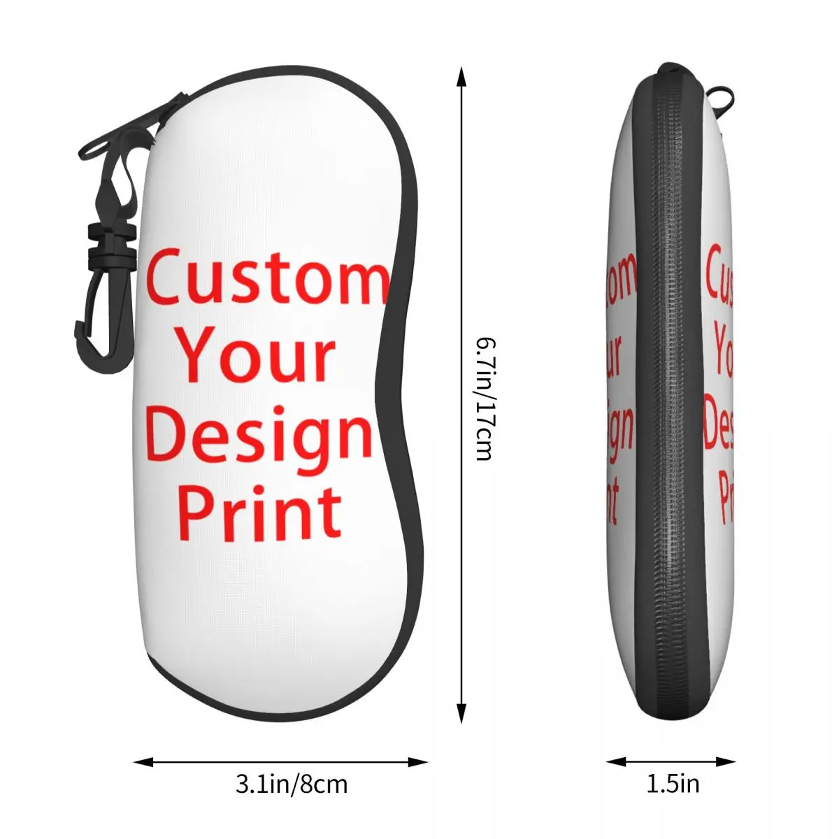 Custom Custom Your Design Glasses Case Fashion Customized Logo Printed Shell Eyeglasses Case Sunglasses Box