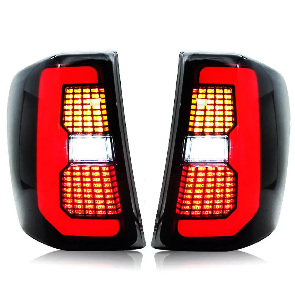 

Светодиодные задние фонари DK Motion в сборе для Jeep Grand Cherokee 1999 2000 2001 2002 2003 2004, модифицированные светодиодные задние фонари автомобиля