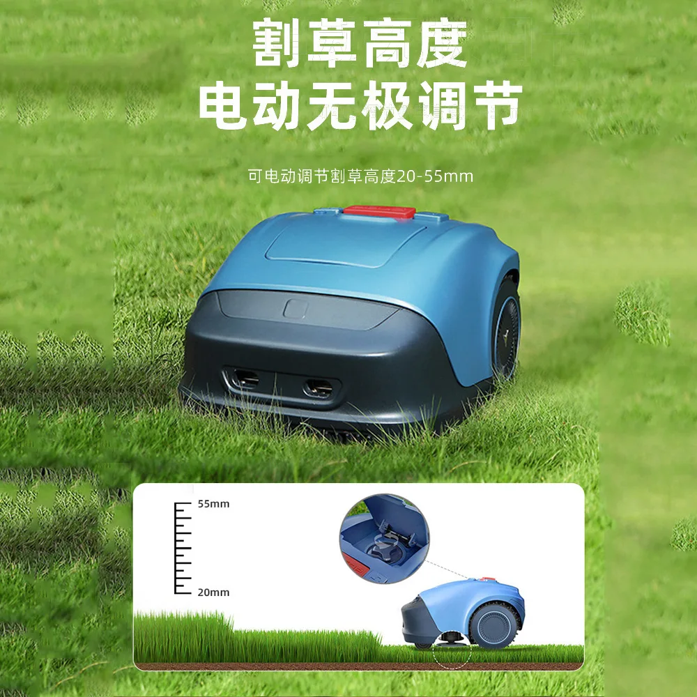 Automatic lawn mower Smart lawn mower High efficiency trimming Mobile phone planning path Garden
