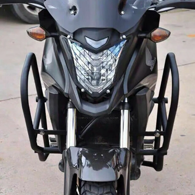 Leading-Motorcycle Head Light Lamp Light Grille Guard Cover Protector For Honda CB500X 2013-2018