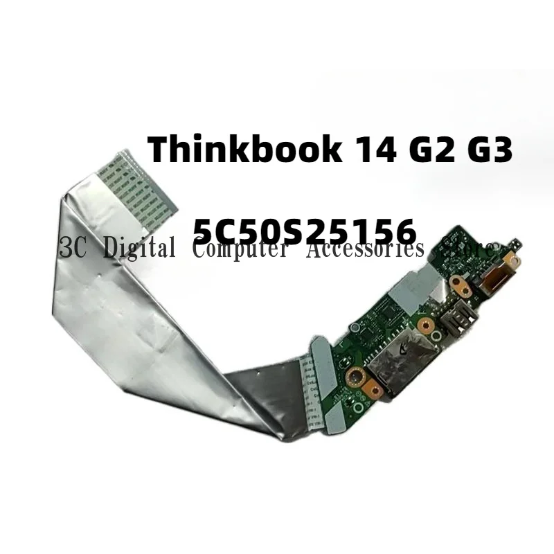 

5c50s25156 новая Оригинальная для Lenovo 6 thinbook 14 G2 G3 ITL USB Ethernet плата с кабелем