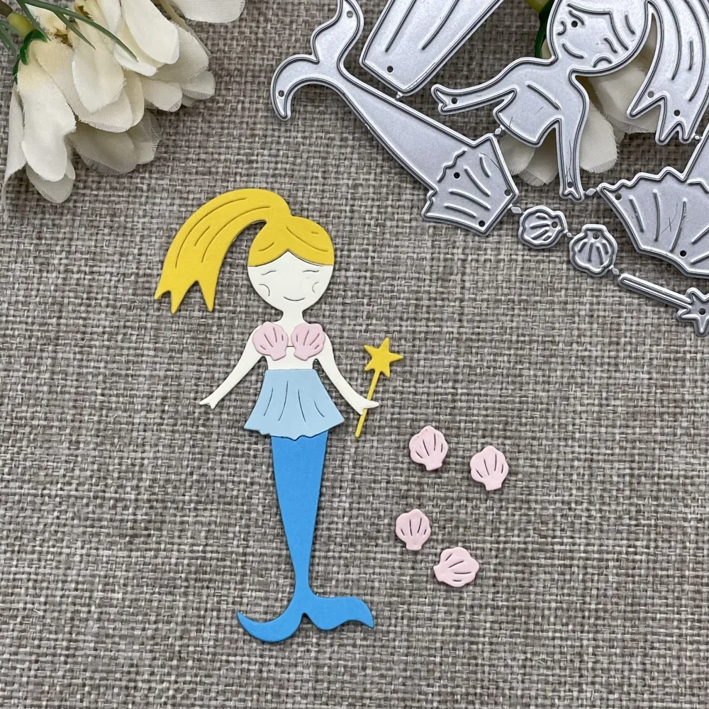 

Металлические вырубные трафареты «Балетная Русалка» для скрапбукинга, декоративного тиснения и рукоделия