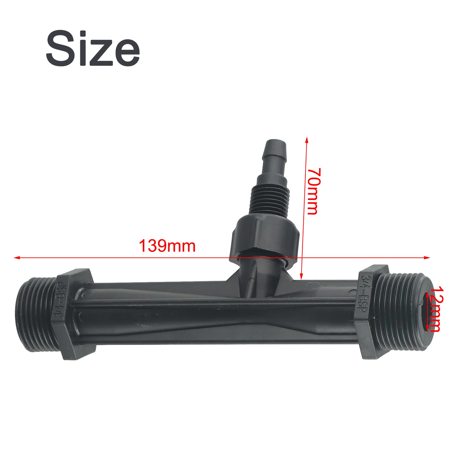 

34-инжектор для удобрений Вентури с набором водопроводных трубок для внесения орошения сада и эффективной доставки питательных веществ