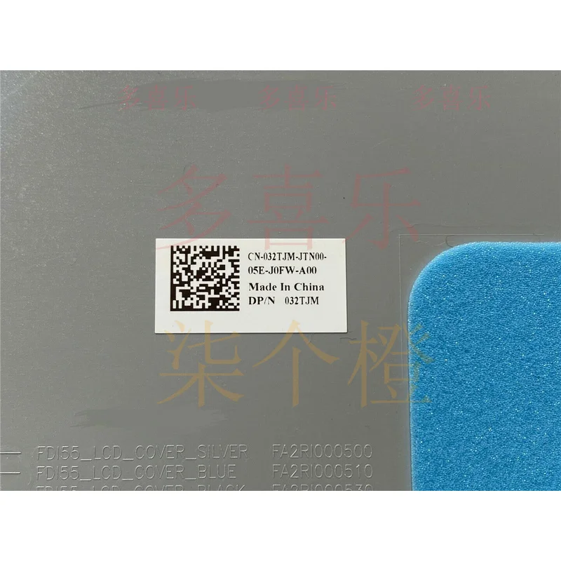 ZMZM для Dell Inspiron 15 5000 5593 5493, задняя крышка ЖК-дисплея, 032 TJM, серебристая (INC НДС)