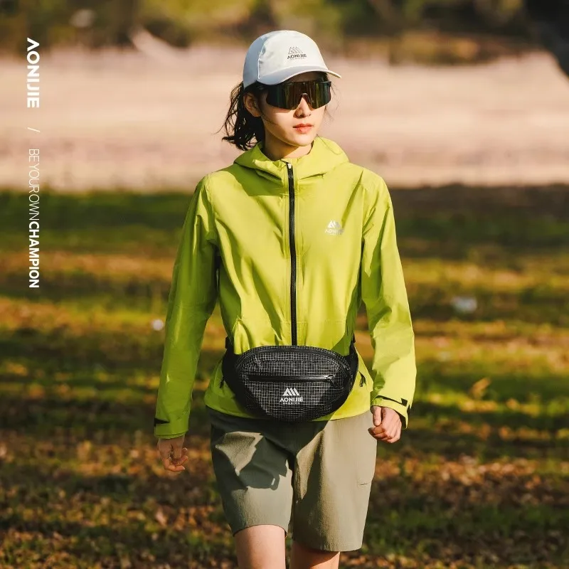 AONIJIE Travel Waist Bag Men Women Hiking Waist Packs Waterproof Chest Pack Crossbody Bag Purse Phone Running Wasit Belt Bags