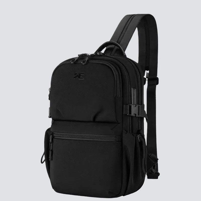 حقيبة ظهر جديدة متعددة الوظائف للجنسين، حقيبة كتف مفردة مزدوجة، حقيبة صدر كاجوال، سعة كبيرة، حقيبة كمبيوتر محمول خفيفة الوزن للسفر #1