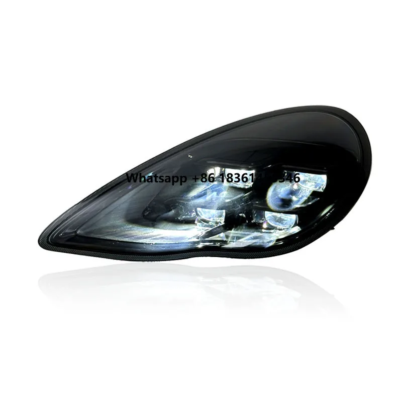 

SJC Auto Matrix Style LED Headlight for Panamera 970 2010-2013Headlamp Upgrade Projector Lens Plug and Play Head Lights