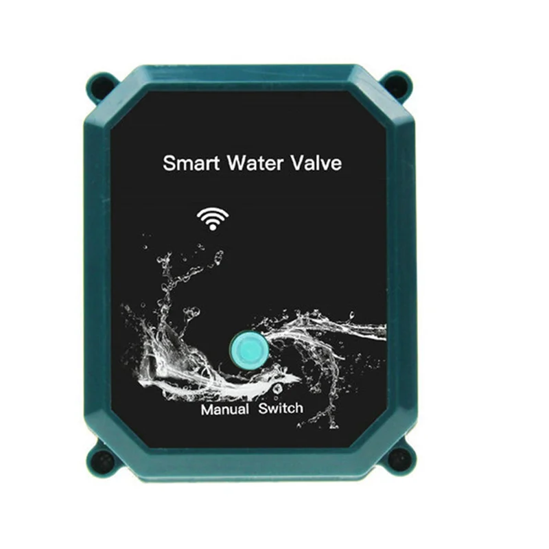 ABGR-Tuya Smart Zigbee Valvola per acqua a sfera motorizzata elettrica Telecomando per irrigazione da giardino in acciaio inossidabile per Alexa