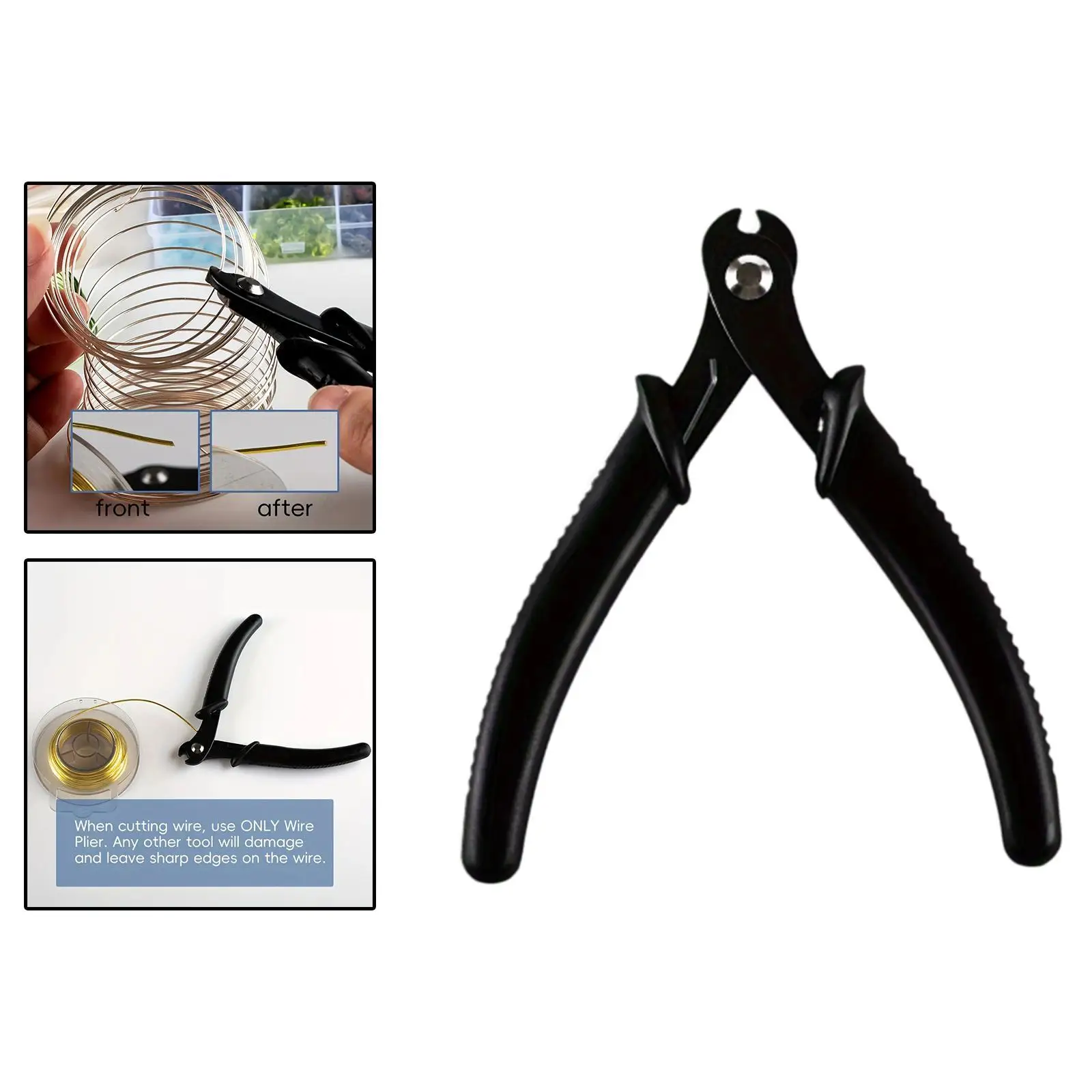 Memory Wire Cutting Plier Carbon Steel for Hobby Work Tool Beading Crafting