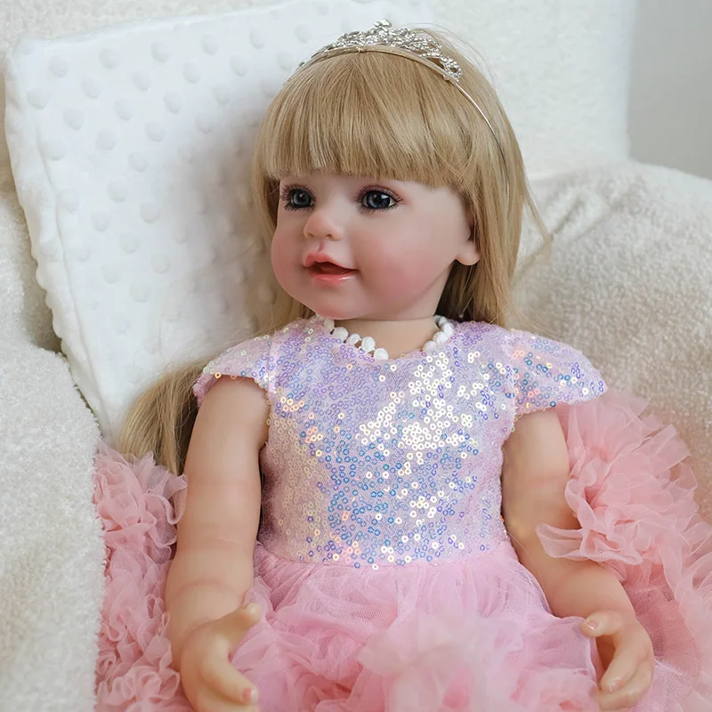 55cm  Reborn Baby Lovely Princess Girl Handmade  Birthday Present Art Dolls