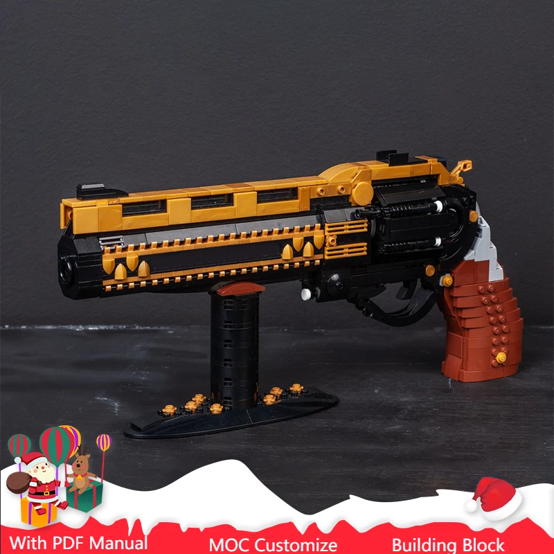 

928 PCS MOC Exotic Combat Equipment Building Blocks Model Creative Assembly Bricks Display Toys Adults Christmas Surprise Gifts