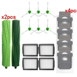 Cepillo Lateral de filtro Hepa para iRobot Roomba I7 I7 + I6 I8 I3 J7 Plus E5 E7 E & I Series aspiradoras bolsa de polvo piezas de repuesto