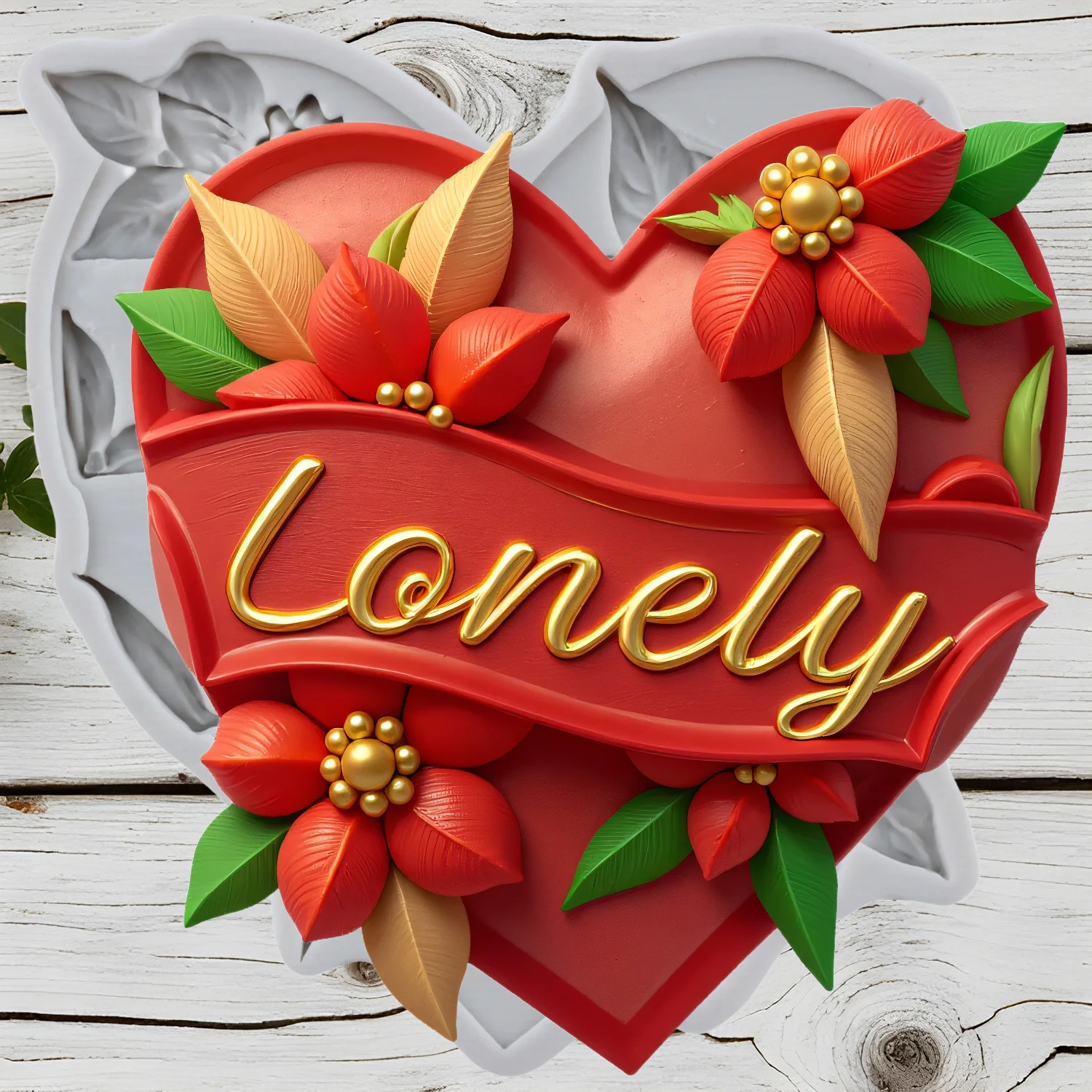 

Heart Silicone Mold Love Hearts Fondant Cake Decorating Tools Cupcake Topper Candy Sugar Craft Gum Paste Polymer Clay