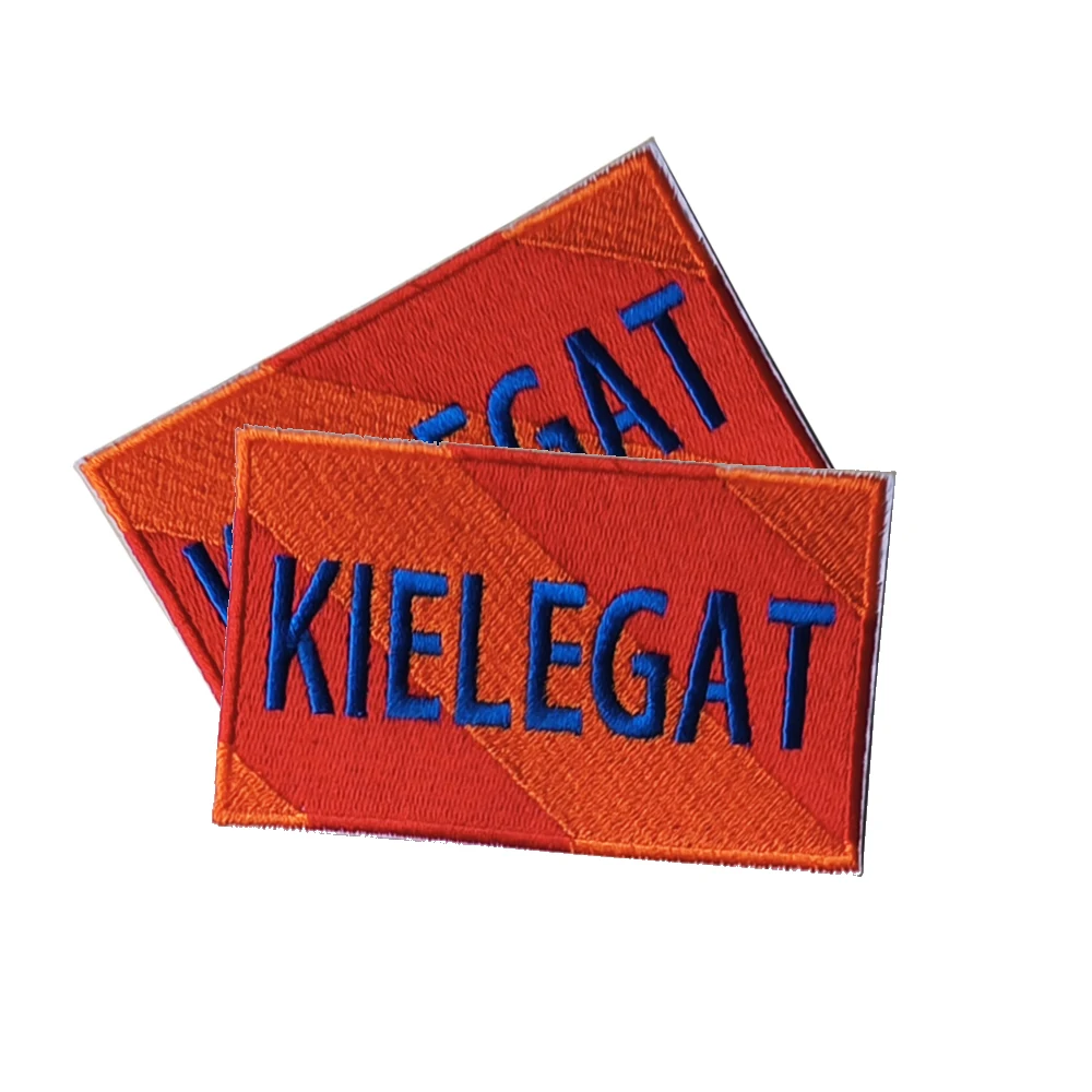 Carnival Red And Orange Embleem for Clothing Iron on Embroidered Sew Applique kielegat Patch 076 Patches