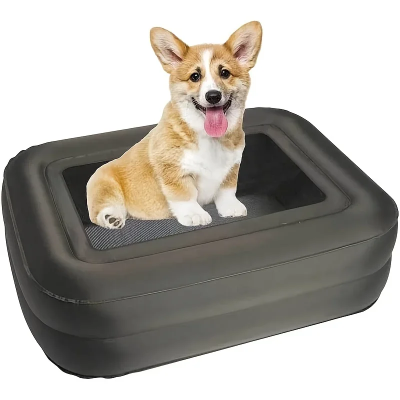 PVC Waterproof non-slip inflatable dog inflatable pet mattress suitable for small size medium size cats and dogs