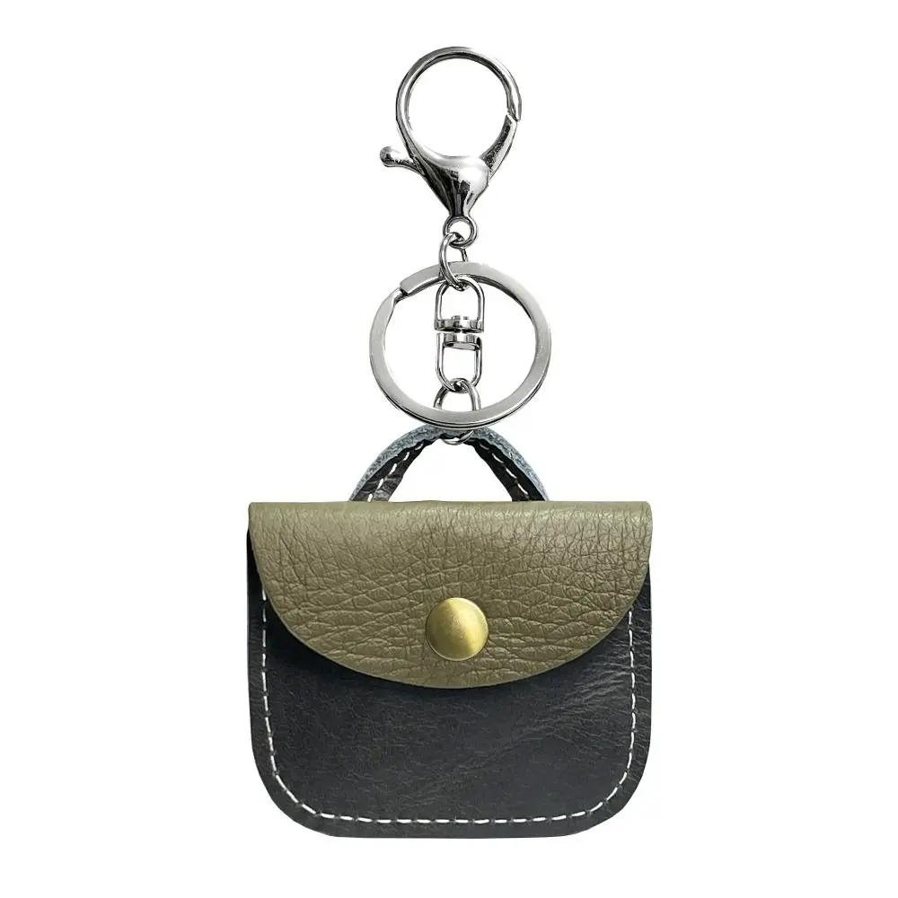 

Cute With Lanyard Handbag Pendant Luxury Kawaii Mini Leather Bag Fashion Card Bag