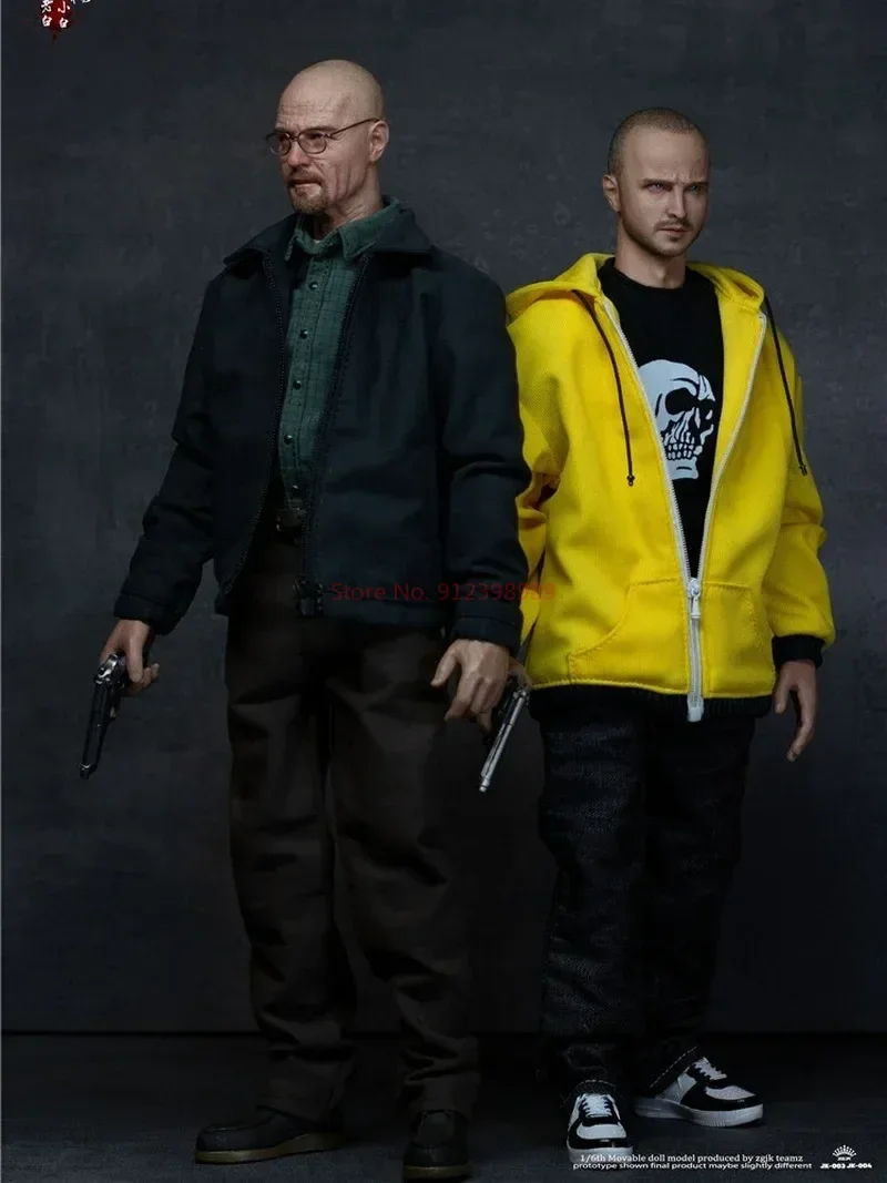 In Stock Zgjktoys 1/6 Breaking Bad Walter Hartwell White Jk-003 Jesse Pinkman Jk-004 Action Figure Collection Model Toy