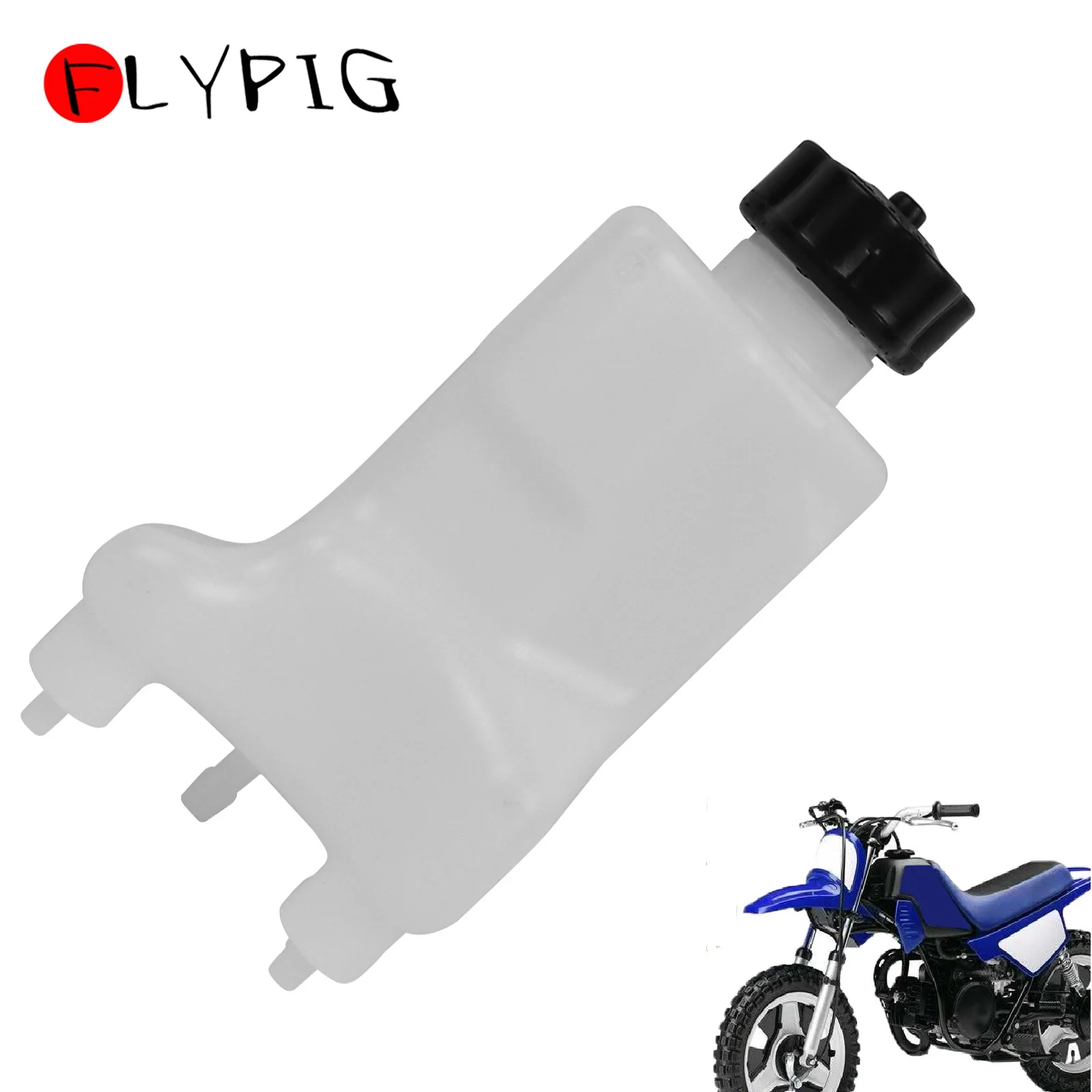 FLYPIG Fuel Oil Tank Reservoir Assembly for Yamaha PW50 Peewee 50 PY50 G50T Y-Zinger Dirt Bike