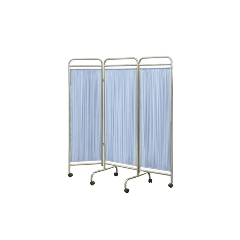 Medical Clinic High Quality Hospital Furniture Treatment Equipment Partition Curtain Folding Bed Screen