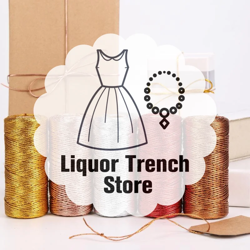 Sewing Thread In Textile - 1.5mm 100Meters Colored Macrame Cord Rope