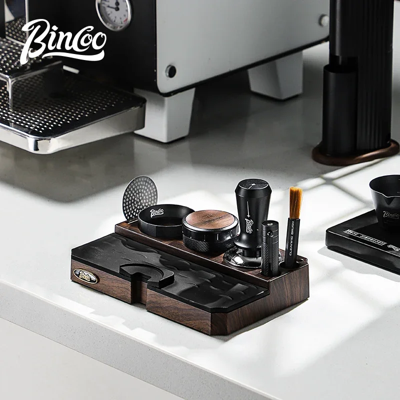 Bincoo Coffee Powder Press Powder Base 51/58mm Coffee Machine Accessories Multifunctional Coffee Appliance Storage