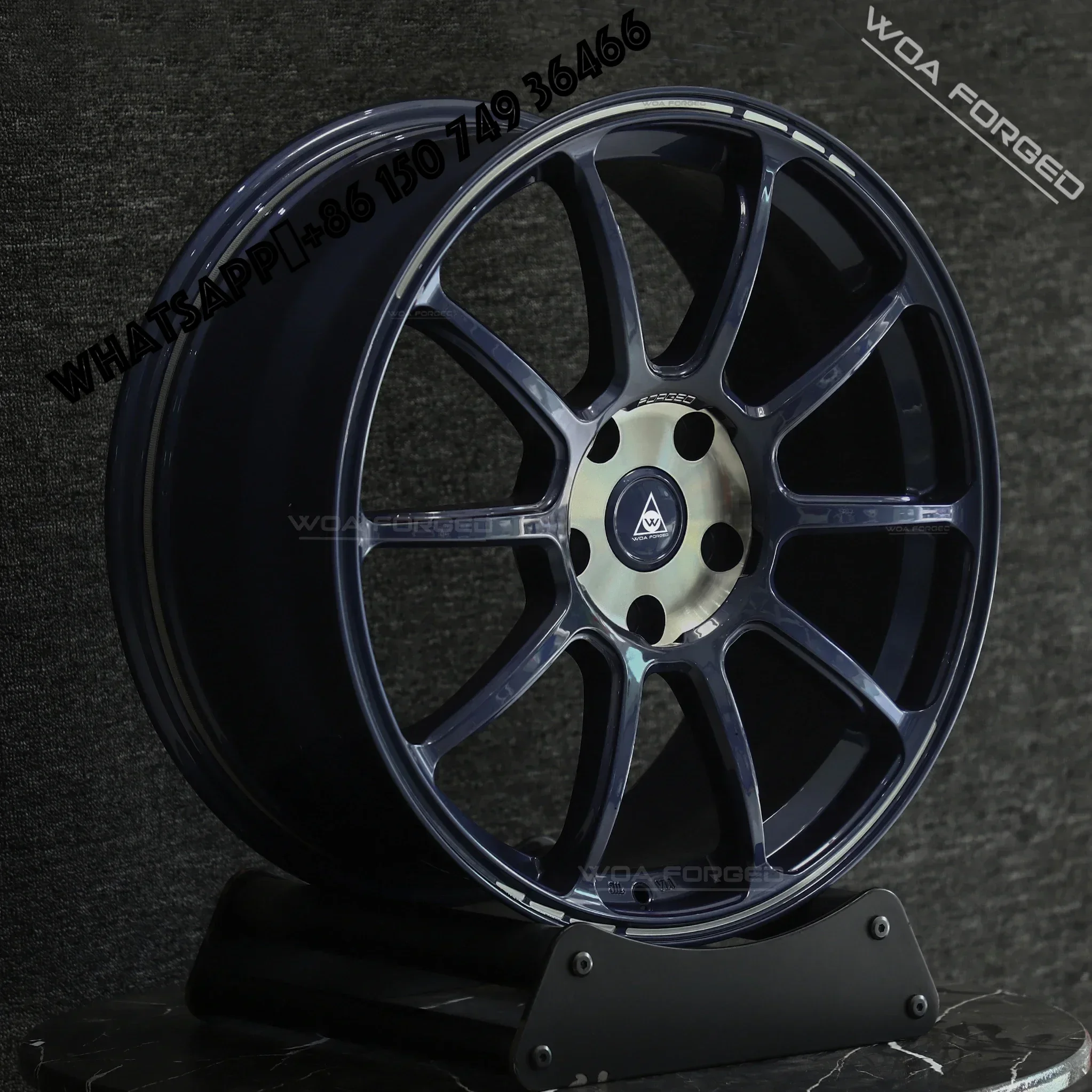 

6061-T6 ZE40 Lightweight Forged Sport Car Wheels 5x120 5x112 5x139.7 Bule Aluminum Deep Recessed 35mm 20mm 4x100 Deep Pa