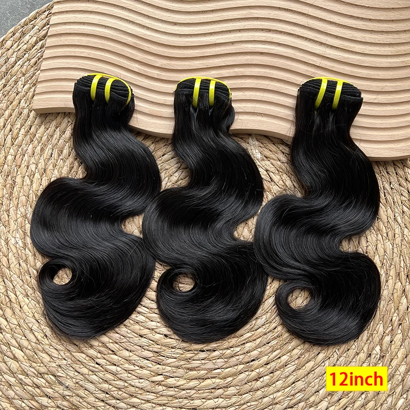 GDYLuxury 100% Unbehandeltes Echthaar Body Wave Bündel Vietnamesische Rohe Jungfrau-Haarverlängerungen Doppelt Gewebt Natürliche Farbe 10-30 Zoll – Detail 18